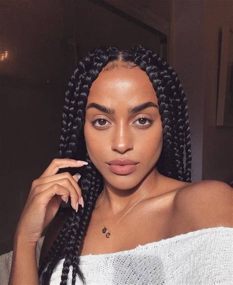 61 Best Jumbo Box Braids Hairstyles